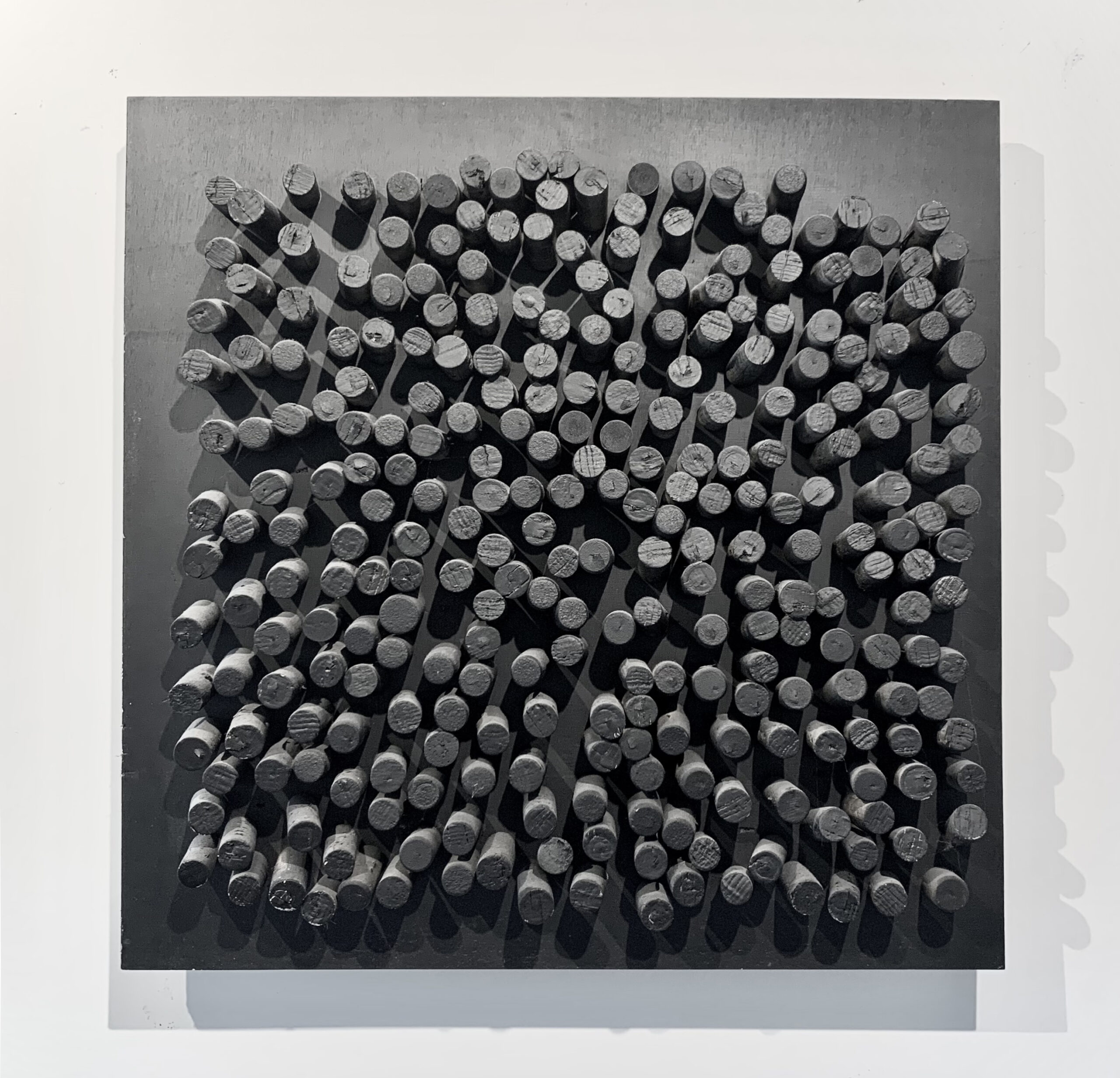 Jan Henderikse, Untitled, 2013 - corks on panel