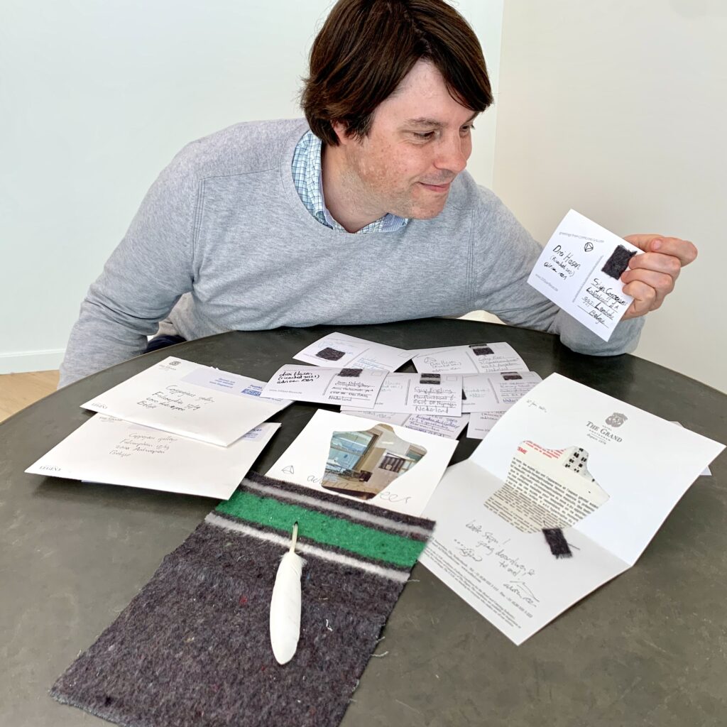 Correspondentiekunst van Adriaan Rees