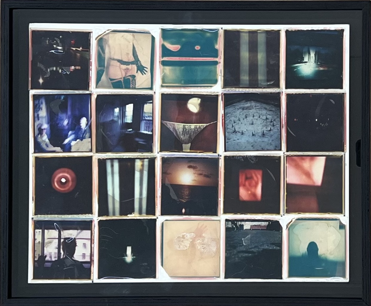 Jan Henderikse, Untitled, 1987 polaroid collage 36 x 46 cm