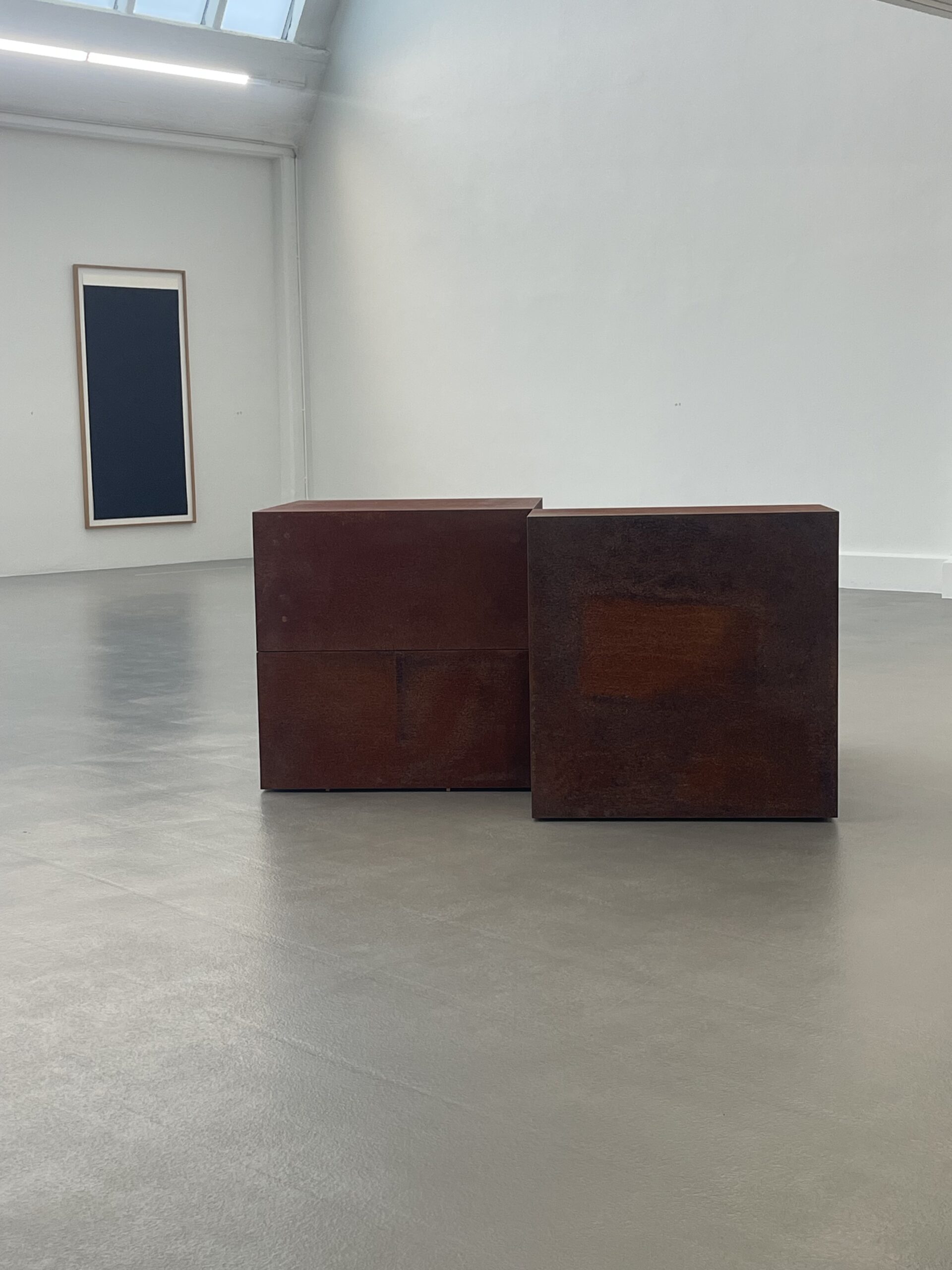 RIKI MIJLING E.S., 2019 CorTen steel, two volumes 172 x 86 x 86 cm (RM0048)